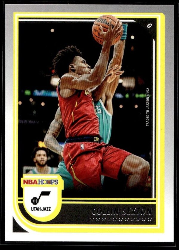 2022 NBA Hoops Utah Jazz #73 Collin Sexton