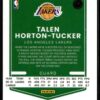 2021 Donruss Optic Los Angeles Lakers #103 Talen Horton-Tucker