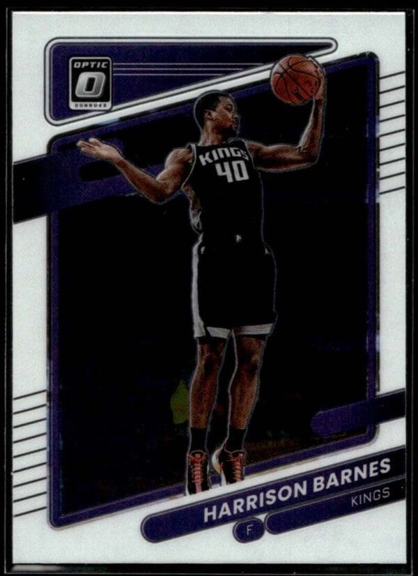 _10 2021 Donruss Optic Sacramento Kings #111 Harrison Barnes