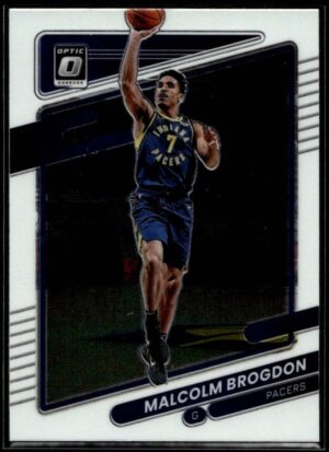 _10 2021 Donruss Optic Indiana Pacers #23 Malcolm Brogdon