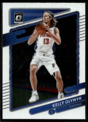_10 2021 Donruss Optic Detroit Pistons #5 Kelly Olynyk