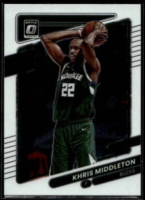 _10 2021 Donruss Optic Milwaukee Bucks #143 Khris Middleton