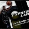 2021 Donruss Optic Express Lane Sacramento Kings #10 De'Aaron Fox
