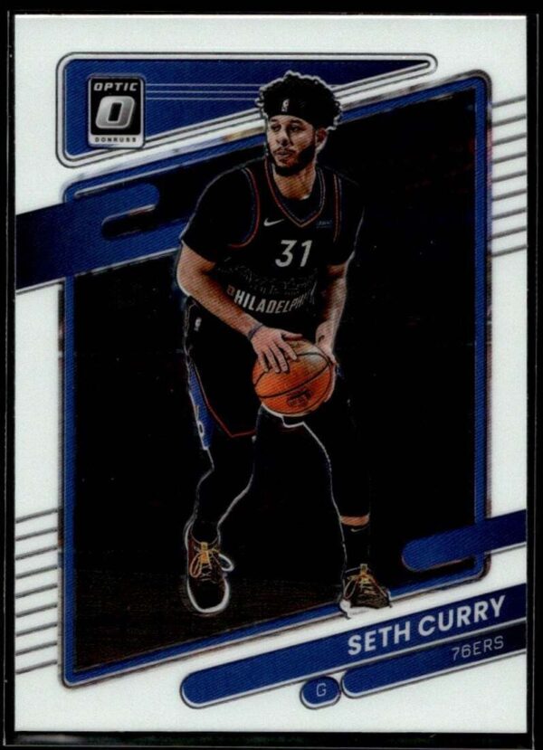 2021 Donruss Optic Philadelphia 76ers #91 Seth Curry