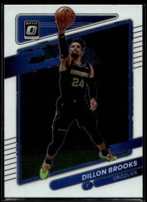 _10 2021 Donruss Optic Memphis Grizzlies #136 Dillon Brooks