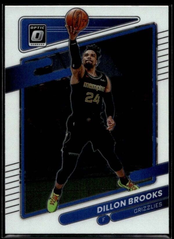 2021 Donruss Optic Memphis Grizzlies #136 Dillon Brooks