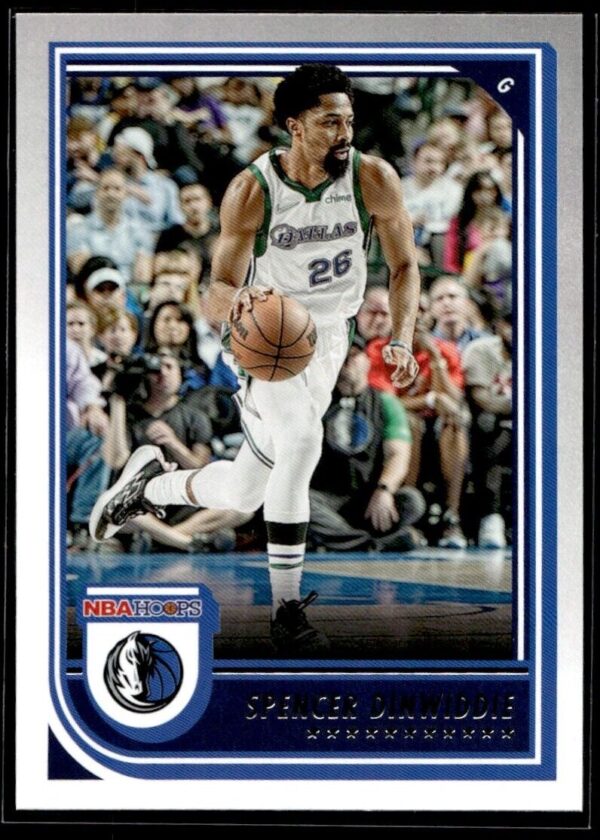 2022 NBA Hoops Dallas Mavericks #122 Spencer Dinwiddie