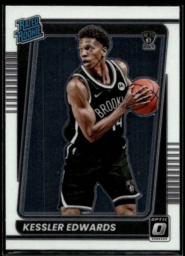 2021 Donruss Optic Brooklyn Nets #204 Kessler Edwards RC Rookie