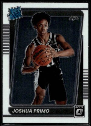 _10 2021 Donruss Optic San Antonio Spurs #212 Joshua Primo RC Rookie