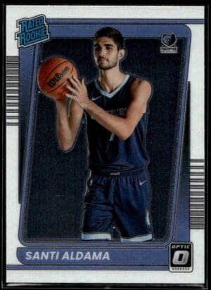 _10 2021 Donruss Optic Memphis Grizzlies #226 Santi Aldama RC Rookie
