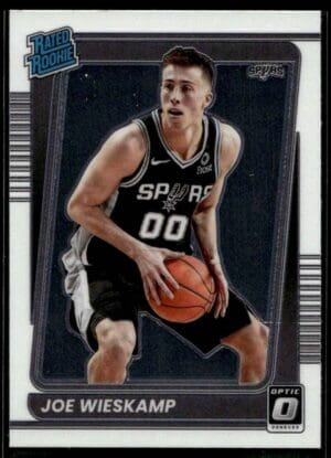 _10 2021 Donruss Optic San Antonio Spurs #230 Joe Wieskamp RC Rookie