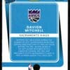 2021 Donruss Optic Sacramento Kings #205 Davion Mitchell RC Rookie