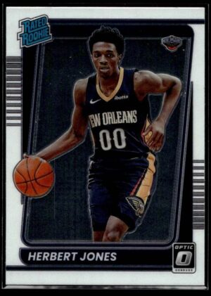 _10 2021 Donruss Optic New Orleans Pelicans #207 Herbert Jones RC Rookie