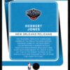 2021 Donruss Optic New Orleans Pelicans #207 Herbert Jones RC Rookie