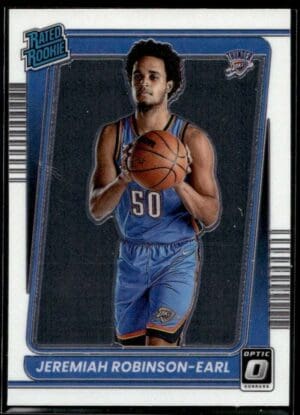 2021 Donruss Optic Oklahoma City Thunder #220 Jeremiah Robinson-Earl RC Rookie