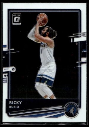 2020 Donruss Optic Minnesota Timberwolves #138 Ricky Rubio