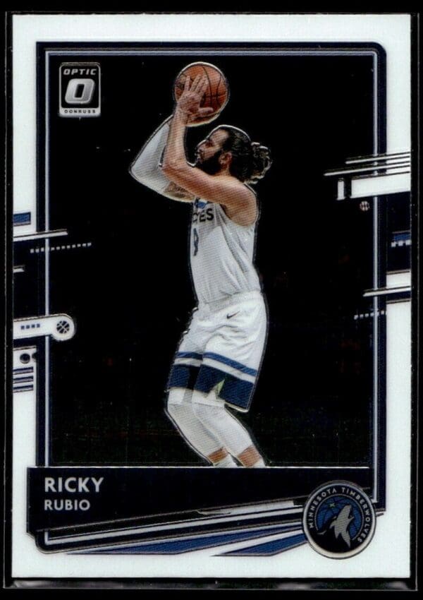 2020 Donruss Optic Minnesota Timberwolves #138 Ricky Rubio