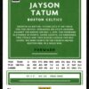 2020 Donruss Optic Boston Celtics #77 Jayson Tatum
