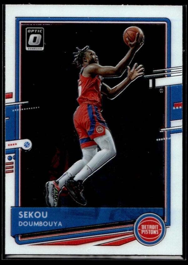 2020 Donruss Optic Detroit Pistons #19 Sekou Doumbouya