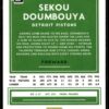 2020 Donruss Optic Detroit Pistons #19 Sekou Doumbouya