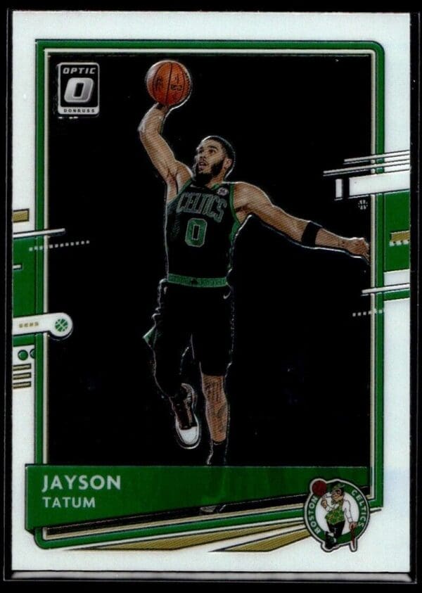 2020 Donruss Optic Boston Celtics #77 Jayson Tatum