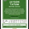 2020 Donruss Optic Boston Celtics #77 Jayson Tatum
