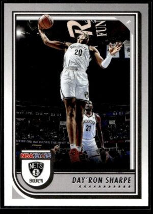 2022 NBA Hoops Brooklyn Nets #17 Day'Ron Sharpe