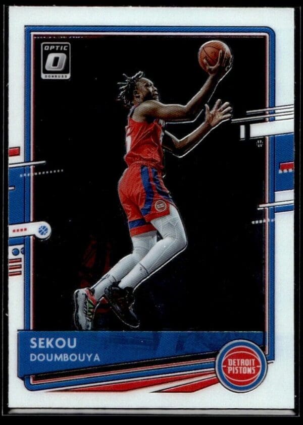 2020 Donruss Optic Detroit Pistons #19 Sekou Doumbouya