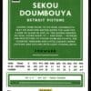 2020 Donruss Optic Detroit Pistons #19 Sekou Doumbouya