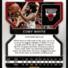 2021 Panini Prizm Cracked Ice Chicago Bulls #143 Coby White
