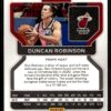 2021 Panini Prizm Purple Wave Miami Heat #81 Duncan Robinson