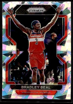 2021 Panini Prizm Cracked Ice Washington Wizards #45 Bradley Beal