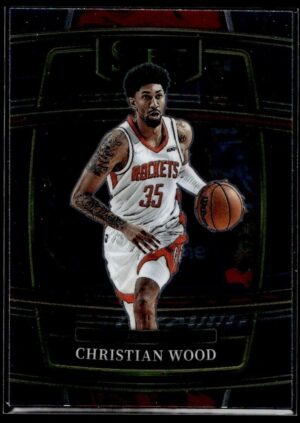 _10 2021 Panini Select Houston Rockets #61 Christian Wood