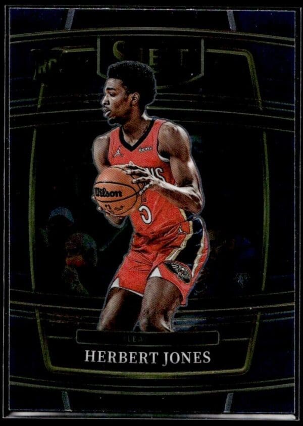 _10 2021 Panini Select New Orleans Pelicans #45 Herbert Jones RC Rookie Concourse