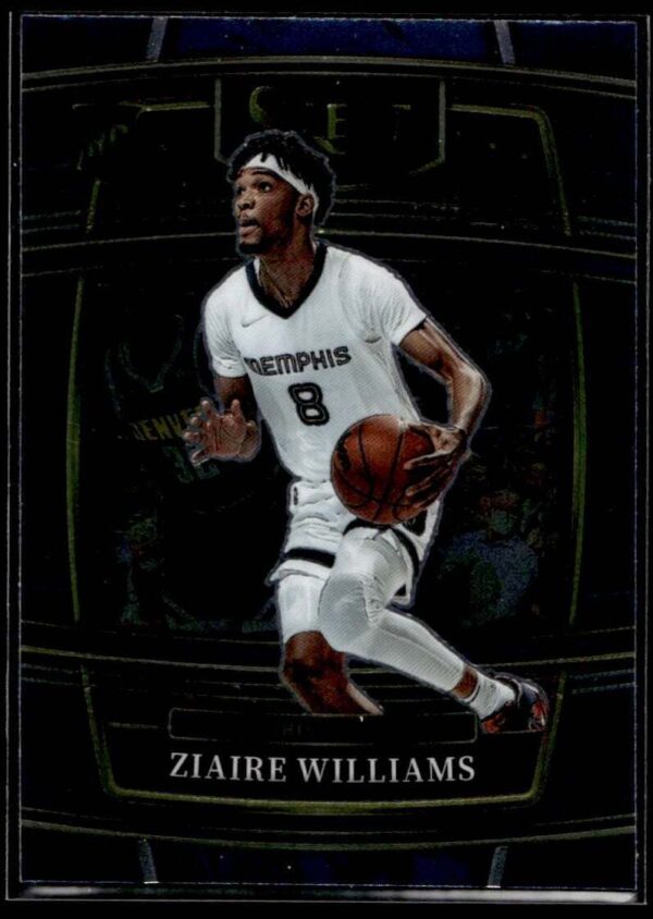 2021 Panini Select Memphis Grizzlies #86 Ziaire Williams RC Rookie Concourse