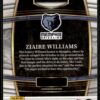 2021 Panini Select Memphis Grizzlies #86 Ziaire Williams RC Rookie Concourse