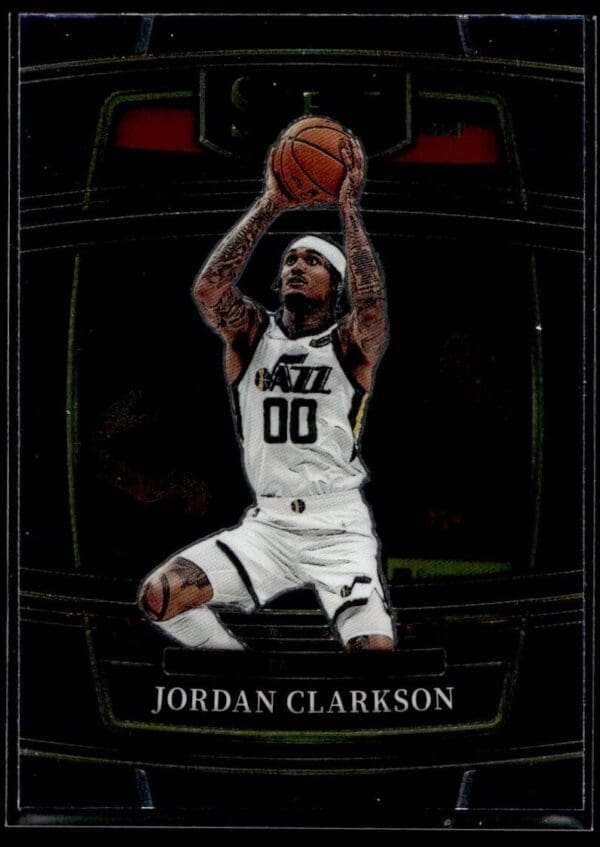 2021 Panini Select Utah Jazz #38 Jordan Clarkson