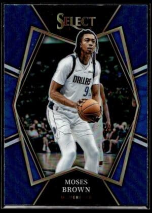 2021 Panini Select Dallas Mavericks #177 Moses Brown