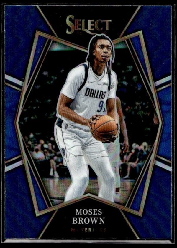 2021 Panini Select Dallas Mavericks #177 Moses Brown