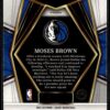 2021 Panini Select Dallas Mavericks #177 Moses Brown