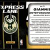 2021 Donruss Optic Express Lane Milwaukee Bucks #3 Giannis Antetokounmpo