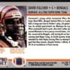 1990 Pro Set Super Bowl 160 Cincinnati Bengals #109 David Fulcher