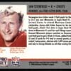 1990 Pro Set Super Bowl 160 Kansas City Chiefs #122 Jan Stenerud
