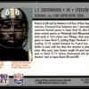 1990 Pro Set Super Bowl 160 Pittsburgh Steelers #77 L.C. Greenwood
