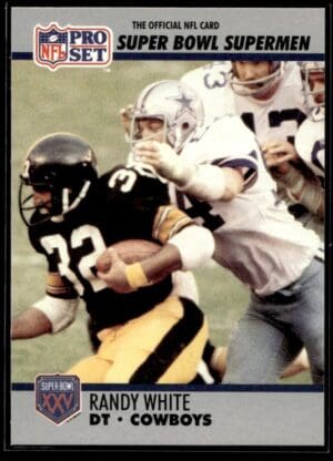 1990 Pro Set Super Bowl 160 Dallas Cowboys #87 Randy White