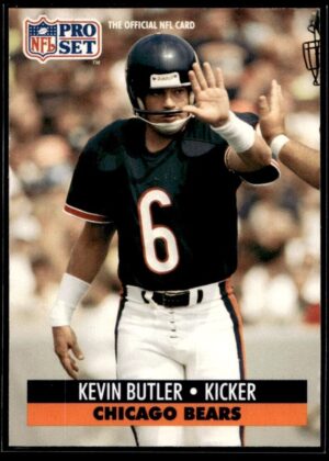 _10 1991 Pro Set Chicago Bears #100 Kevin Butler