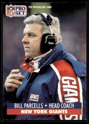 1991 Pro Set New York Giants #72 Bill Parcells