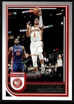 2022 NBA Hoops Atlanta Hawks #86 Jalen Johnson