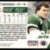 1991 Pro Set New York Jets #248 Scott Mersereau