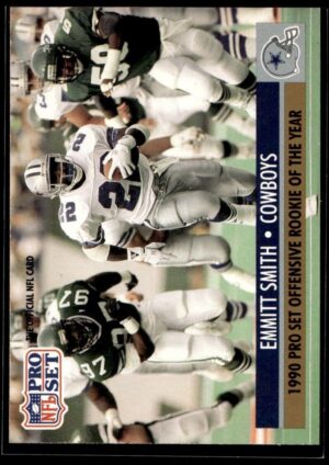 1991 Pro Set Dallas Cowboys #1B Emmitt Smith
